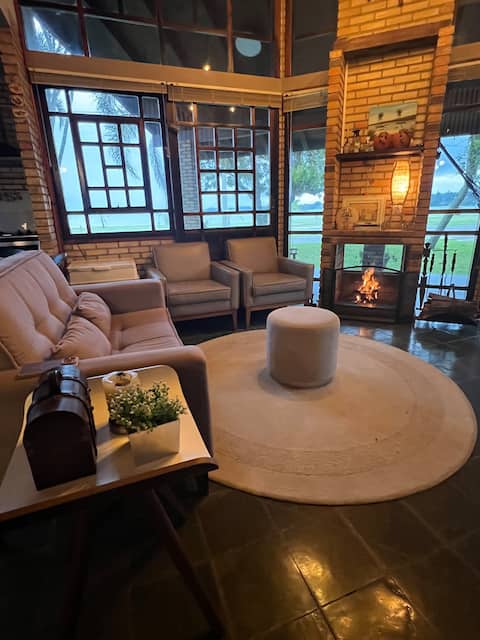 Popular Airbnb listing: House in Lagoa dos Esteves – Vila Suíça Condominium – Rincão Beach in Balneário Rincão