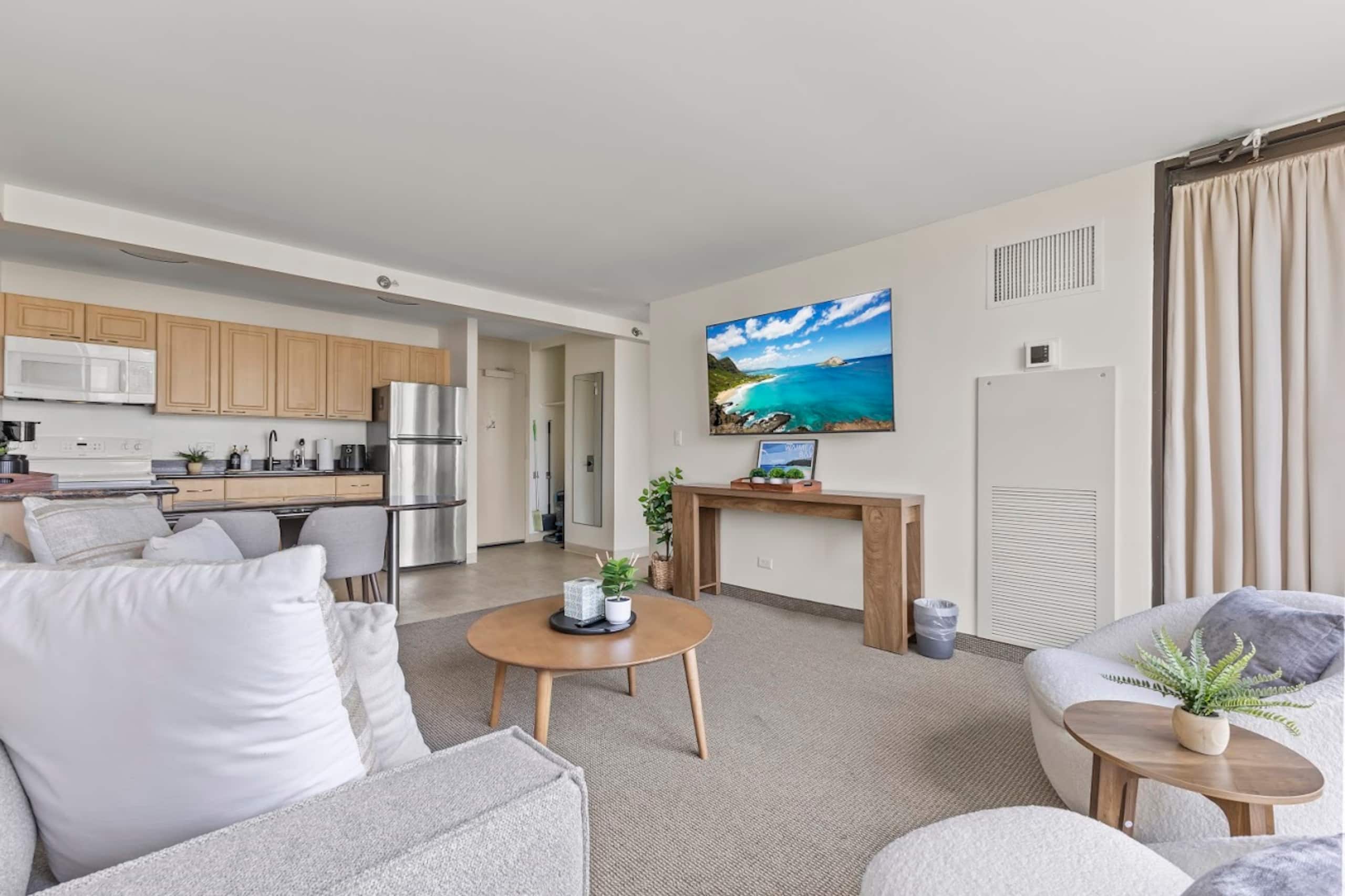 16FL-Beautiful Waikiki 1BR w/ Parking Near Beach~ - Image 4