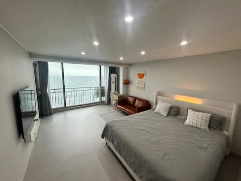 #Samcheok Ocean Garden Ocean Stay# East Coast# Jangho Port 20 minutes# Free Bikes