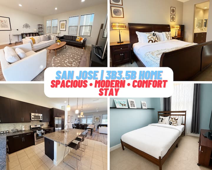 Anstay | Modern Comforts In San Jose | 3b3.5b Th - San Jose
