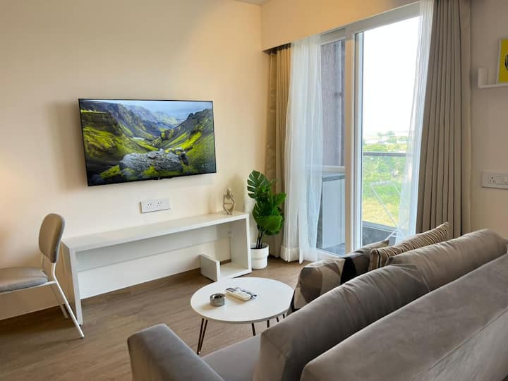 Fresh Studio Lush View Fast Wifi 55 Tv Prohost - Pune