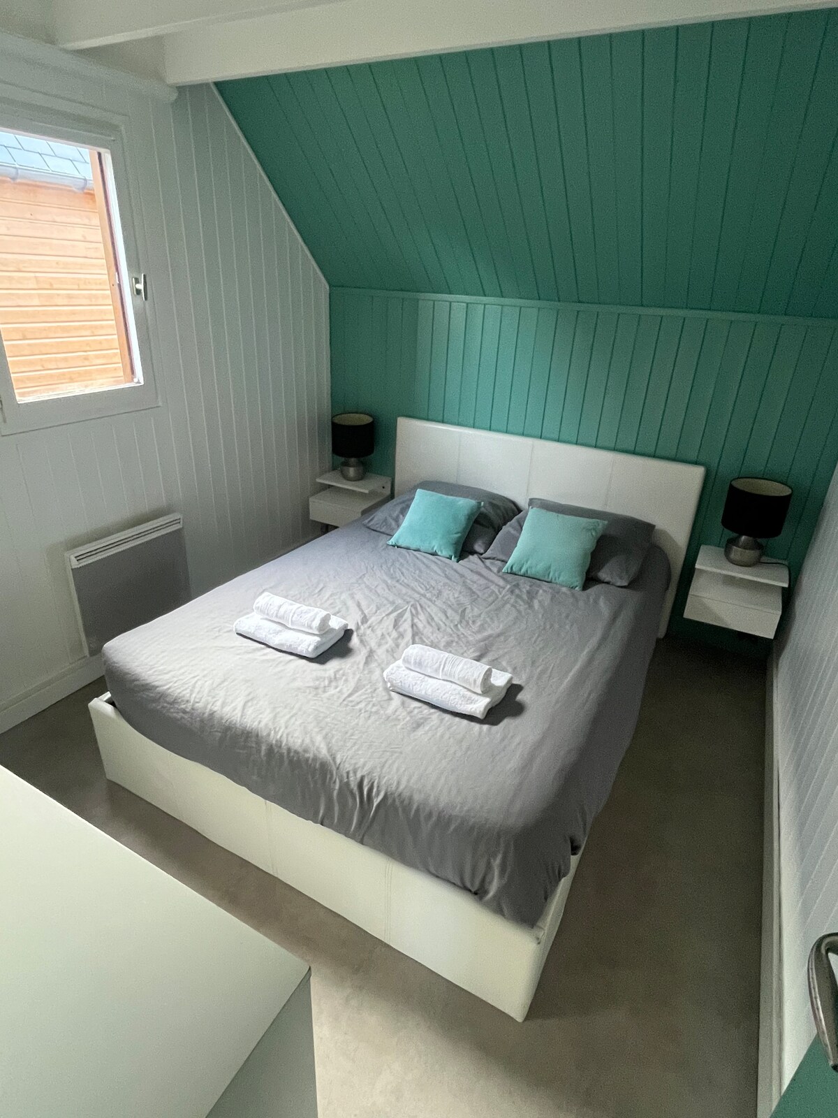 חדר השינה בקומת הקרקע 