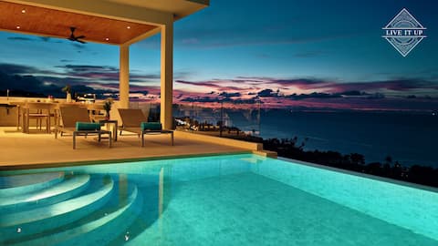 Stunning 4BR Sea-View Villa