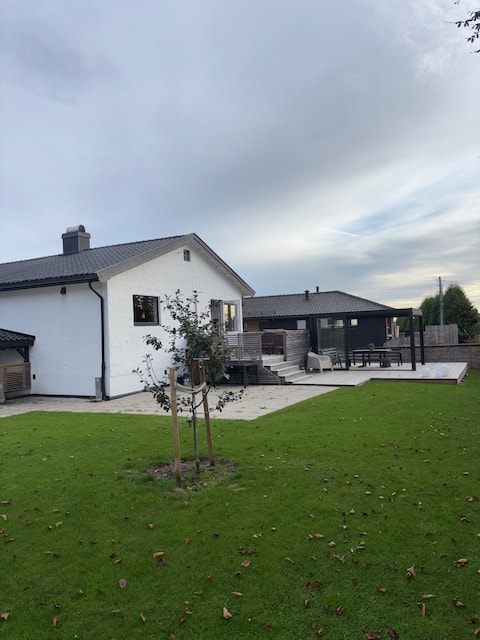 Modern and rich single-family home on Nøtterøy
