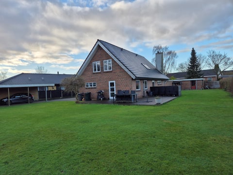 Large house in the middle of Ikast.