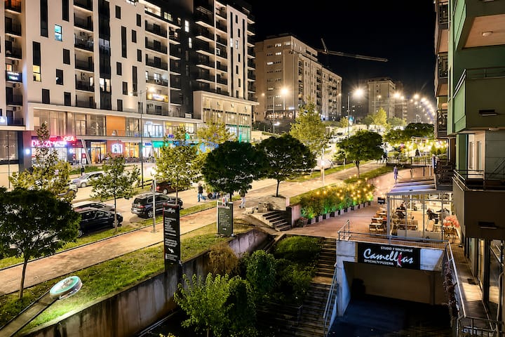 Elegant Apartment with Parking - dhoma gjumi