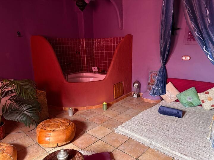 Habitación Desierto Con Jacuzzi Y Chimenea - Segovia