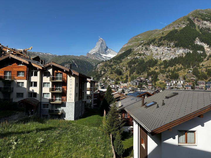 Moderne, 1.5 Zimmer Wohnung, Mit Balkon & Top Lage - Zermatt