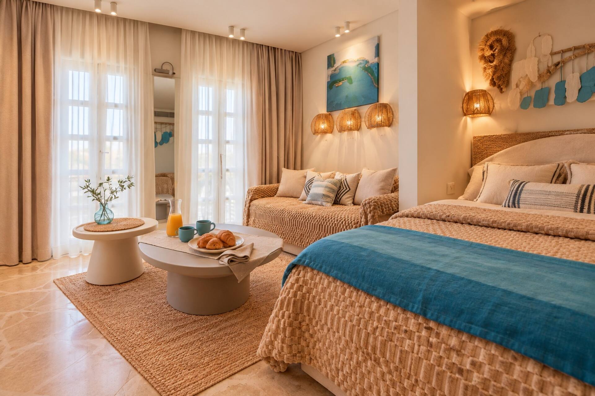 Aesthetic Boho Studio @ Marina | Heart of El Gouna