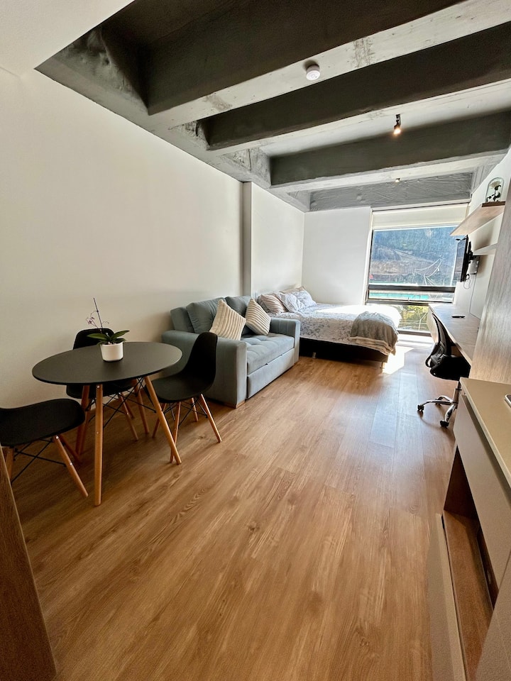 Loft En North Point Usaquén Con Vista A Los Cerros - La Calera, Colombia