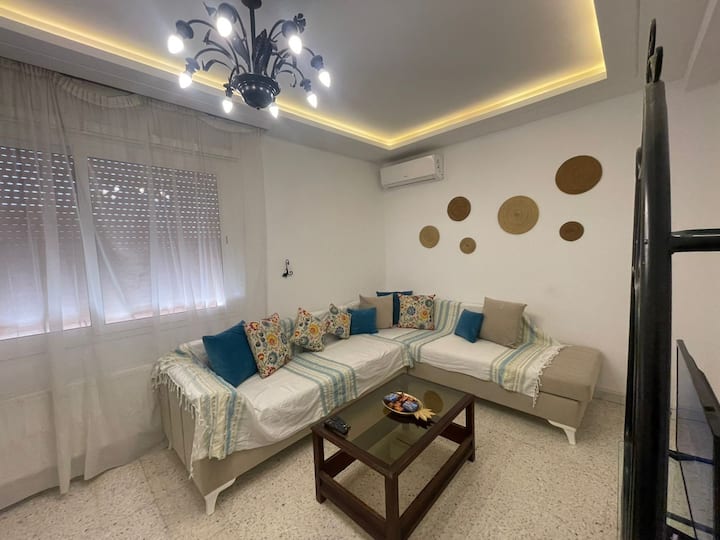 L'amazighi - Stylish 2 Bedrooms + Terrace & Bbq - Sousse