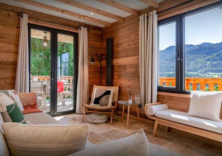 Séjour Pour 10 Avec Jacuzzi Terrasse Et Jardin - Flaine