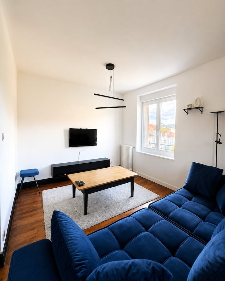 Le Chaleureux F4 - 5min Nancy Centre - Essey-lès-Nancy