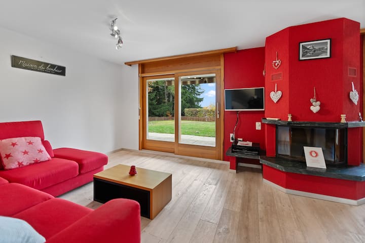 Maison Crans-montana · 7 Pers · Jardin · Carnotzet - Anzère