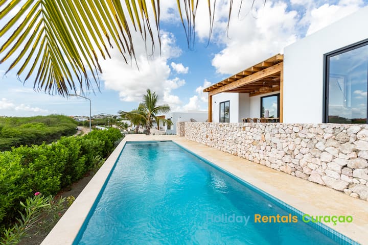 Luxury Villa For 8 Persons With Pool - Curaçao