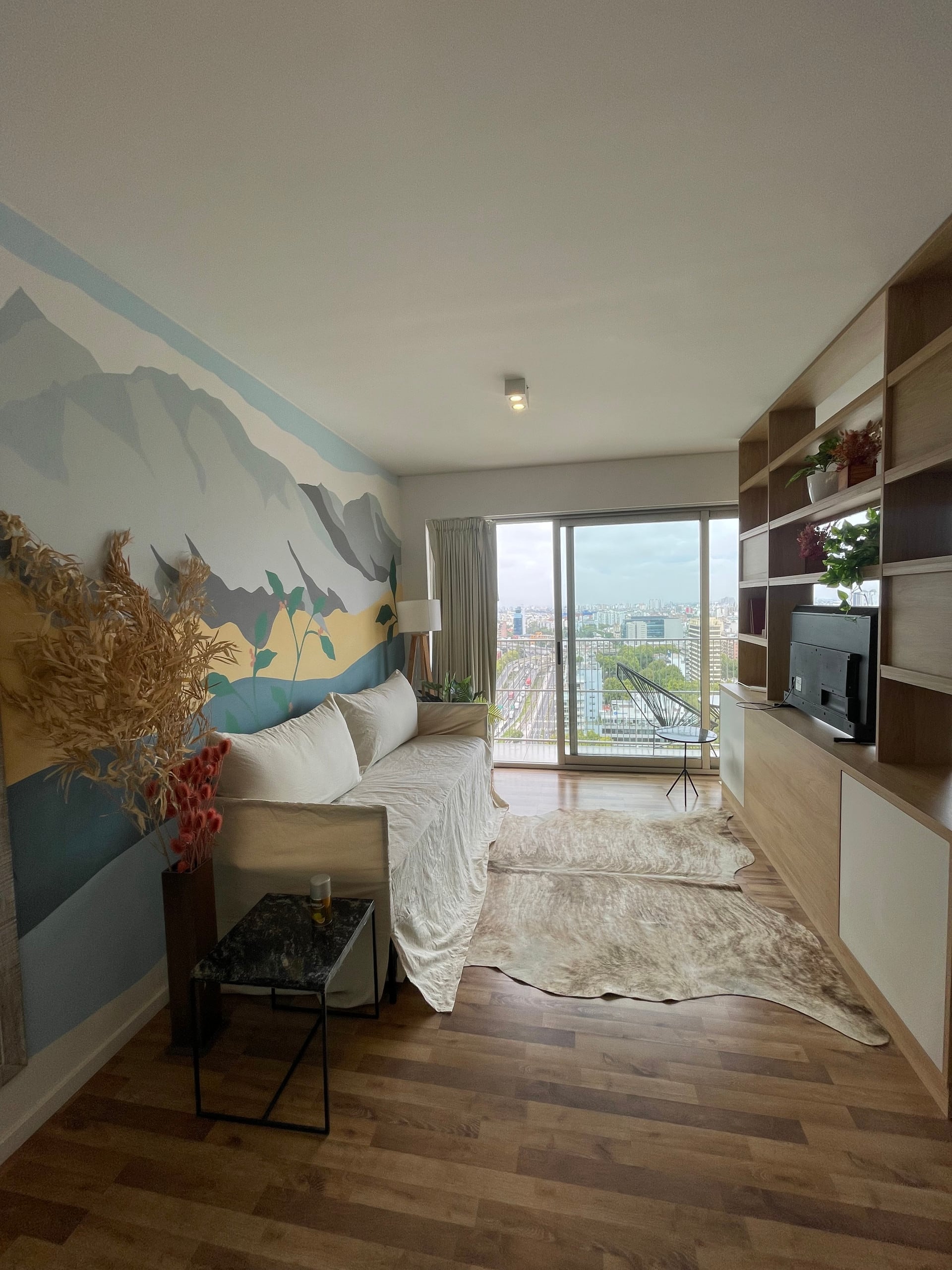 Loft premium con balcón y vista en San Telmo