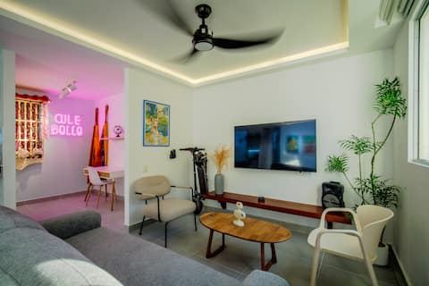 Top performing Airbnb: Aguitaecoco, the coolest apartment in Cartagena in Manzanillo Del Mar