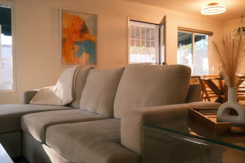 Top Airbnb: Spacious 2 Bedroom Casita with Patio + Fenced Yard in Phoenix