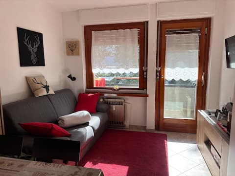 Airbnb con migliori performance: Comfortable studio apartment near the ski slopes. a Sestriere