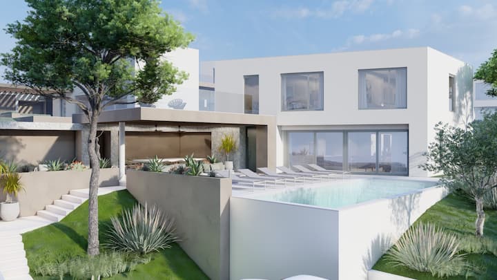 5-star Seaview & Sunset Villas Sutivan - Supetar
