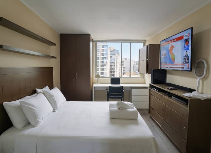E° | Balcony View| Free Parking| Wifi Pro| 1B 904