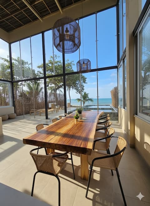 Lotus Beach House | Oceanfront | Private Villa