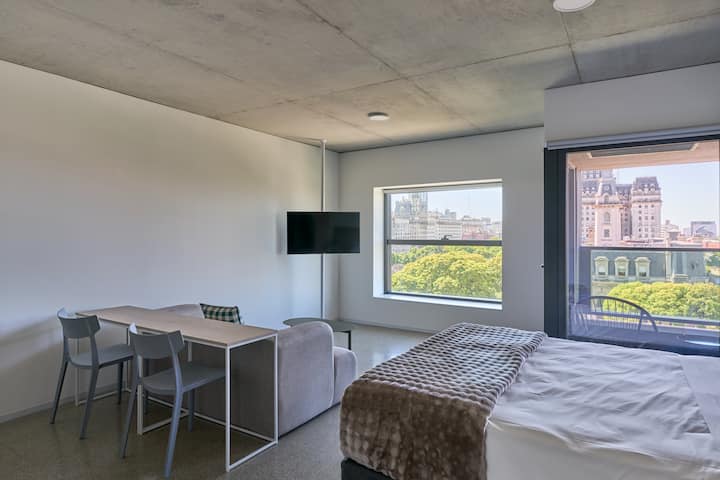 Monoambiente en Monserrat en edificio de 38 pisos