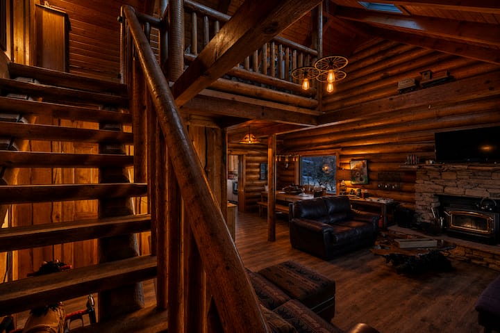 Living Room at Dusk