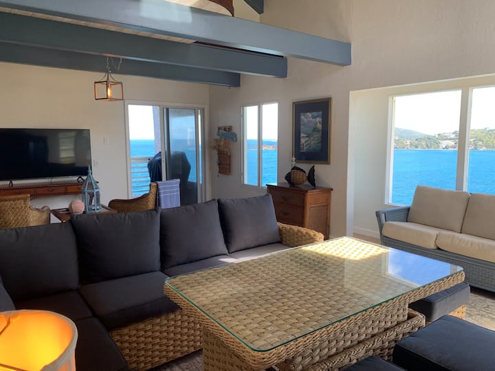 Whispering Waves Cove:panoramic View Of Magens Bay - U.S. Virgin Islands