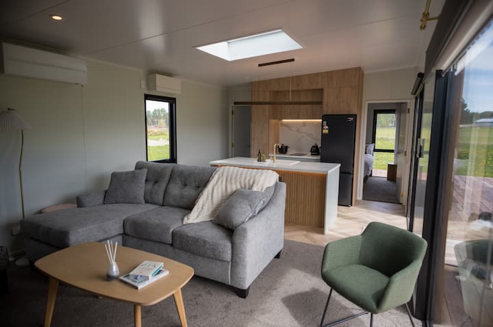 Five Peaks Luxury Lodge With Mountain View Fairlie - Fairlie