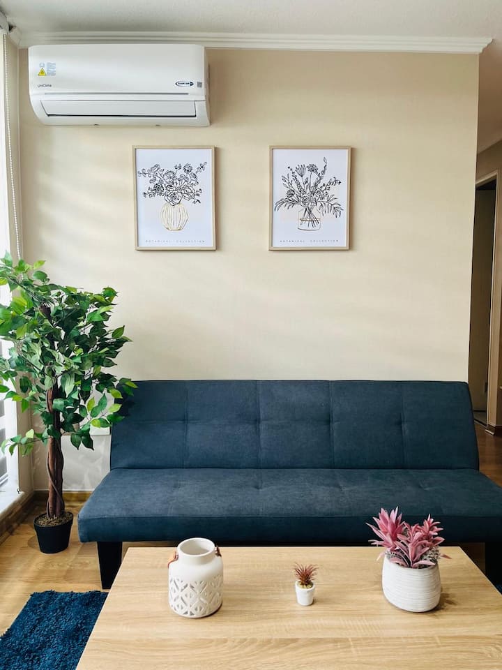 Depto. 3d 1b Con Wifi + Parking, Pasos Outlet. - Temuco