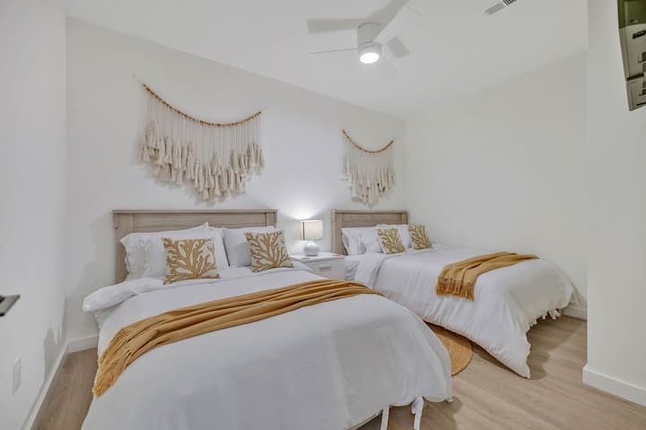 Spavaća soba 3: dva bračna kreveta idealna za veće grupe i pametni televizor