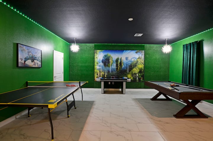 Lakeview Disney Getaway W/ Pool, Spa & Game Room - Kissimmee, FL