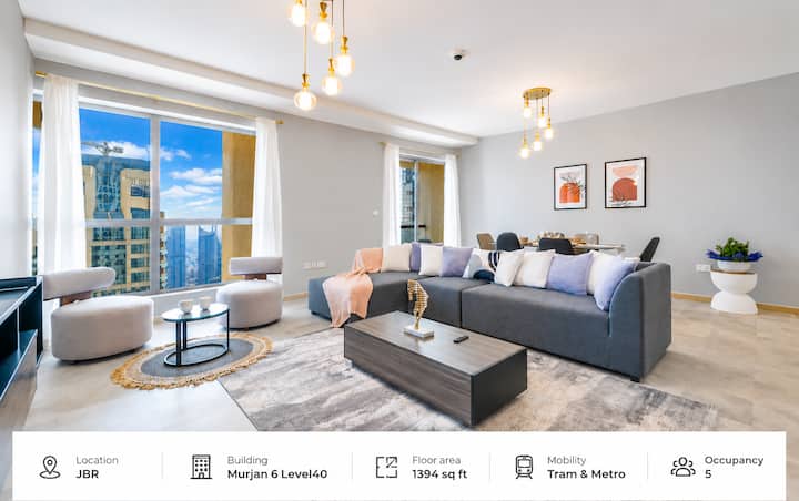Modern 2br | 40th Floor Marina View | Walk To Jbr - Dubai