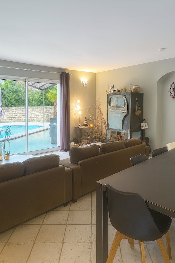 Villa Les Rosiers – Charme Provençal Avec Piscine - Gréoux-les-Bains