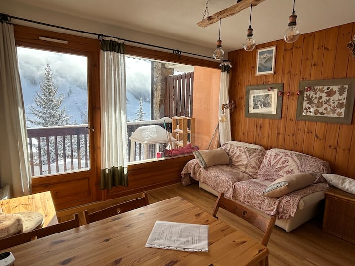 Charming And Cozy Apartment With Mountains View - Montgenèvre