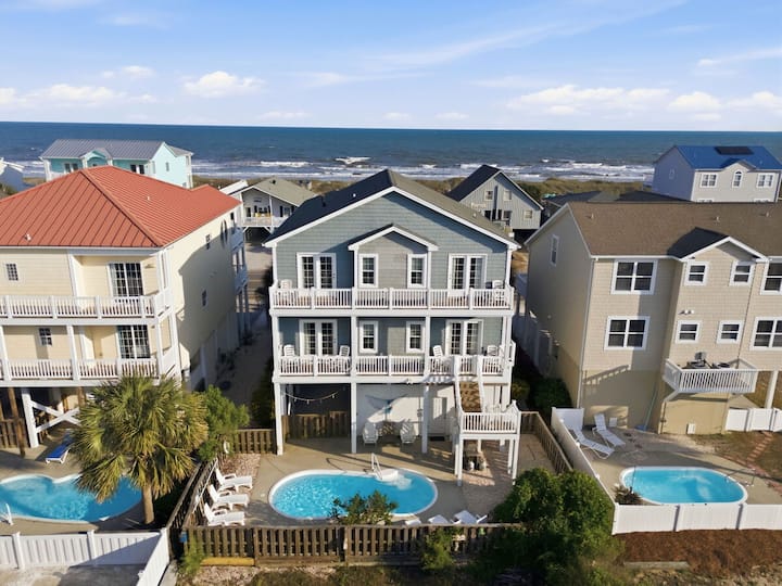 Life's Too Shore: Oceanview, Dog Friendly, Pool - Ocean Isle Beach, NC