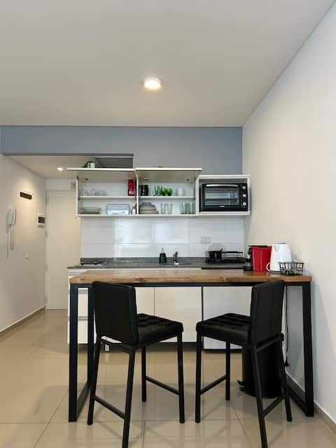Successful Airbnb property: Modern and charming studio, ideal location in Villa Crespo