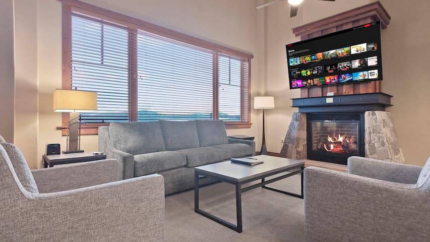 One Ski Hill Place 1BR Penthouse | Peak 8 Views, Murphy Bed & Spa | Sleeps 6