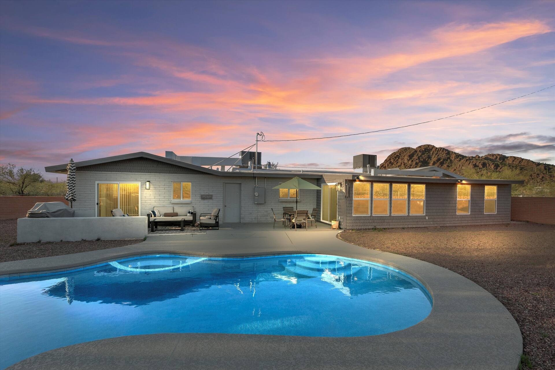 Summer Oasis Retreat with Pool & Mountain Views!