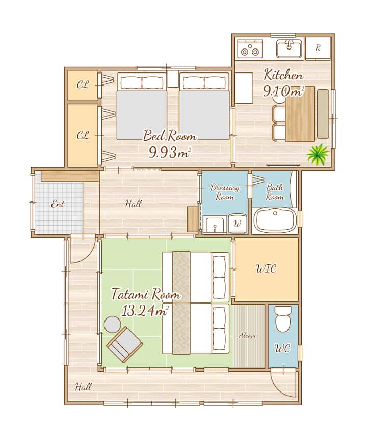 Japandi House, Direct To Shinjuku. Near Shops. - 所沢市