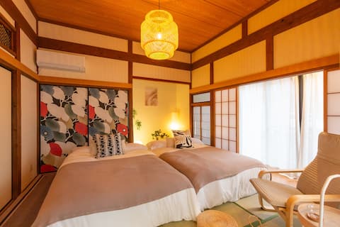 [Summer discount] Modern Japanese-style traditional house where adults can relax | Maximum 8 people 