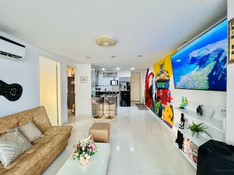 Successful Airbnb property: Relax, Recharge and Enjoy Cartagena's Oceanview in El Laguito