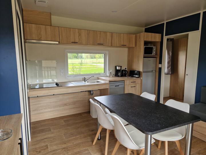 Mobil-home 4pers. 100m Du Canal De Nantes à Brest - Pontivy