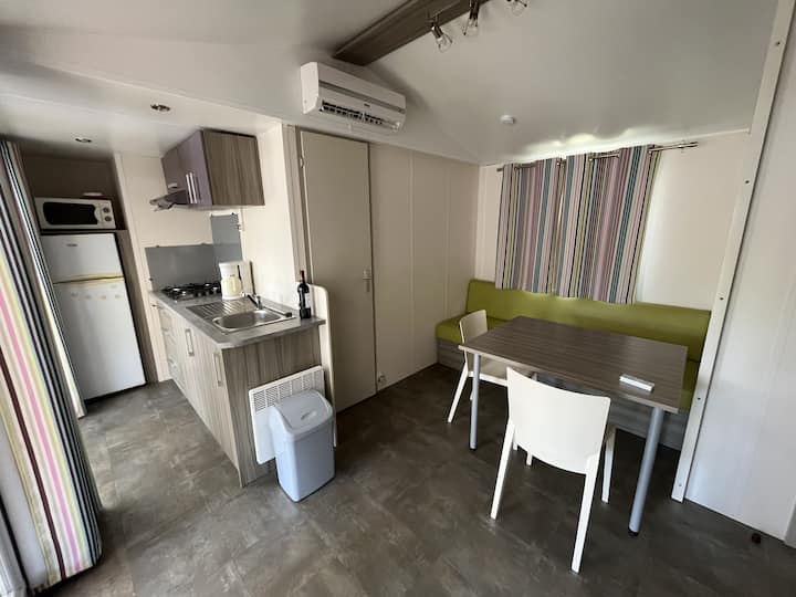Mobilehome Chalet Camping Zee Camping Te Huur - Côte d’Azur