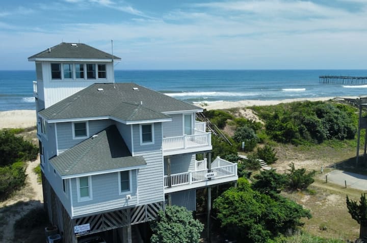 Aah View 242: Dog-friendly Oceanfront Home W/views - Outer Banks, NC