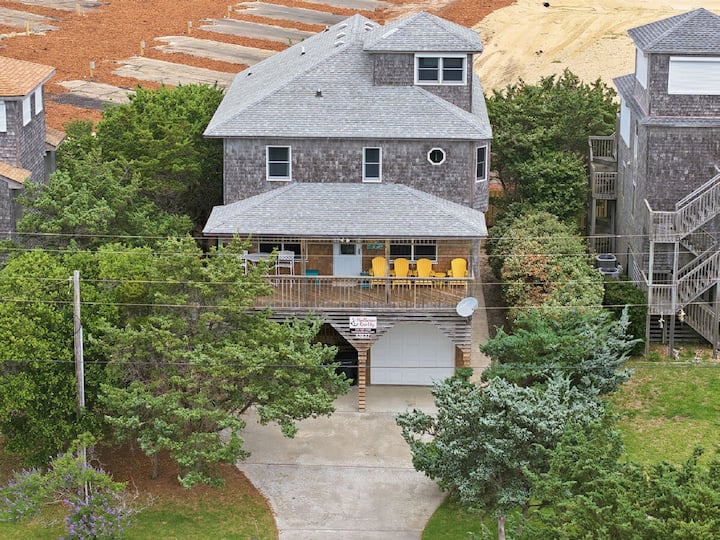 3br Dog Friendly | Fireplace | Balcony - Frisco, NC