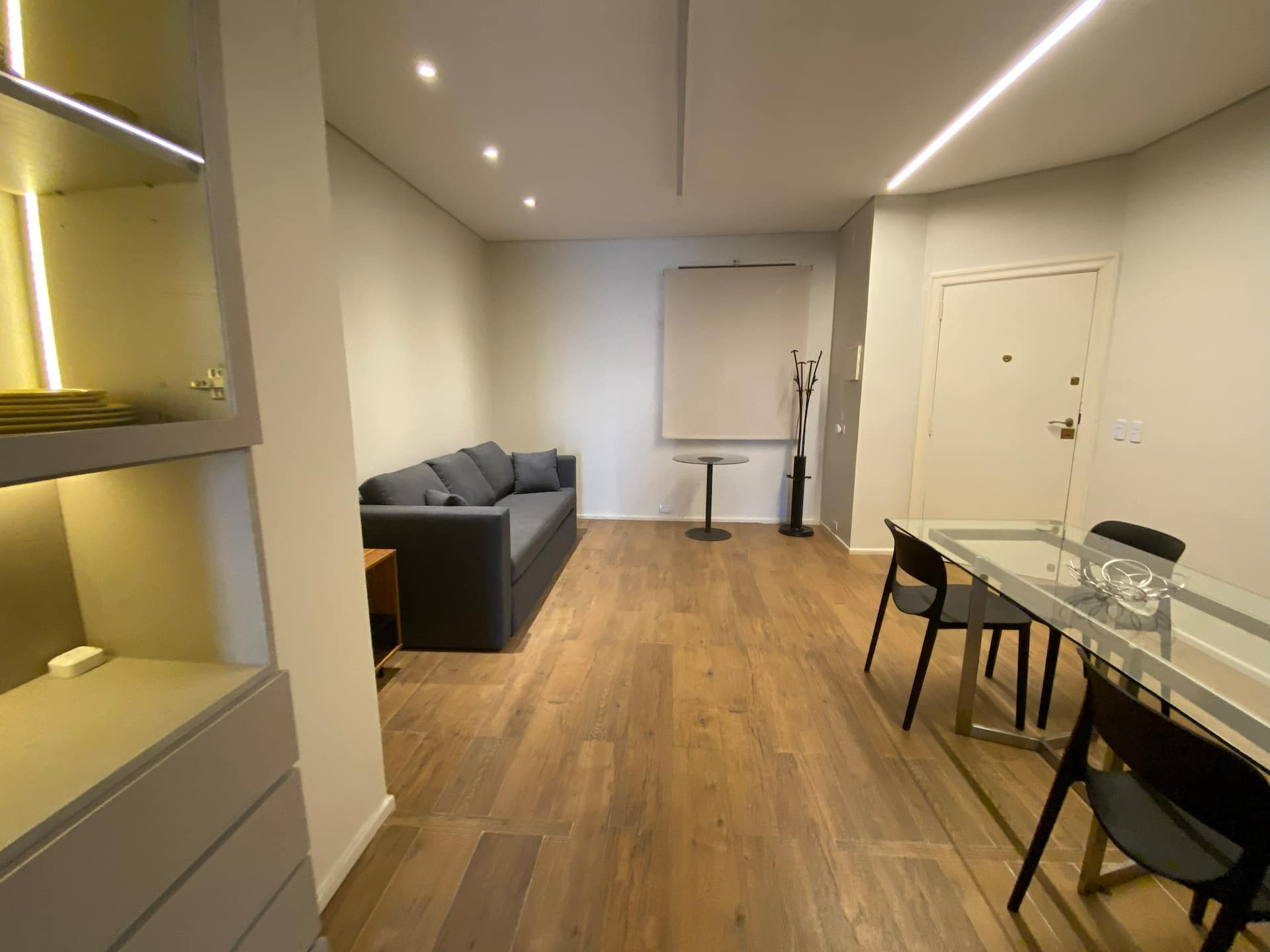 Apartamento de 1 quarto com varanda em San Nicolás