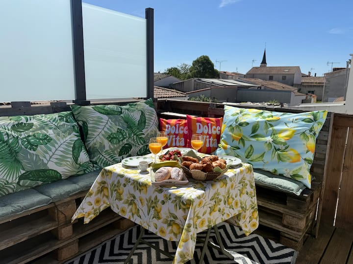 Le Cocon Kaya – T3 Wifi Hd, 10 Min La Rochelle - Puilboreau