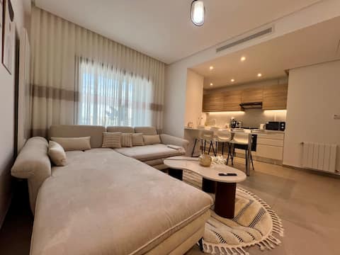 Sky Nest_Luxry entire apartment-Jardin de Carthage